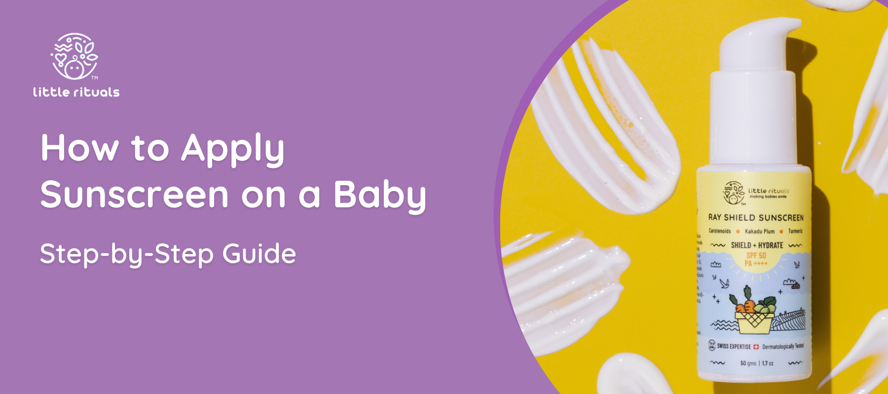 How to Apply Sunscreen on a Baby