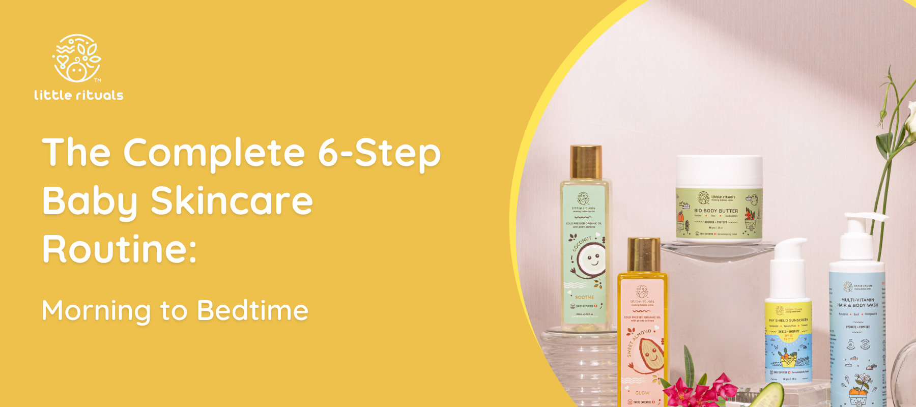 The Complete 6-Step Baby Skincare Routine
