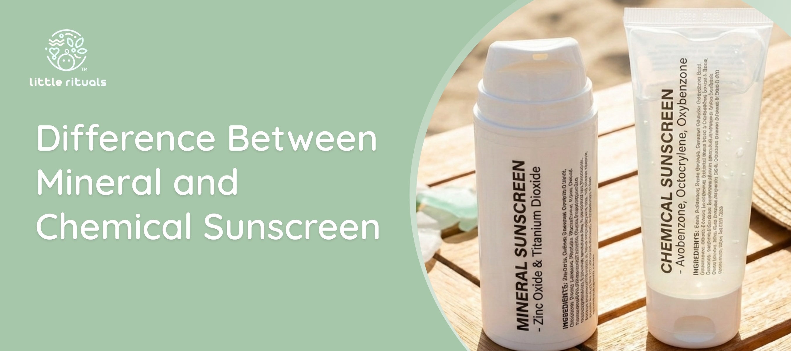 difference between mineral and chemical sunscreen