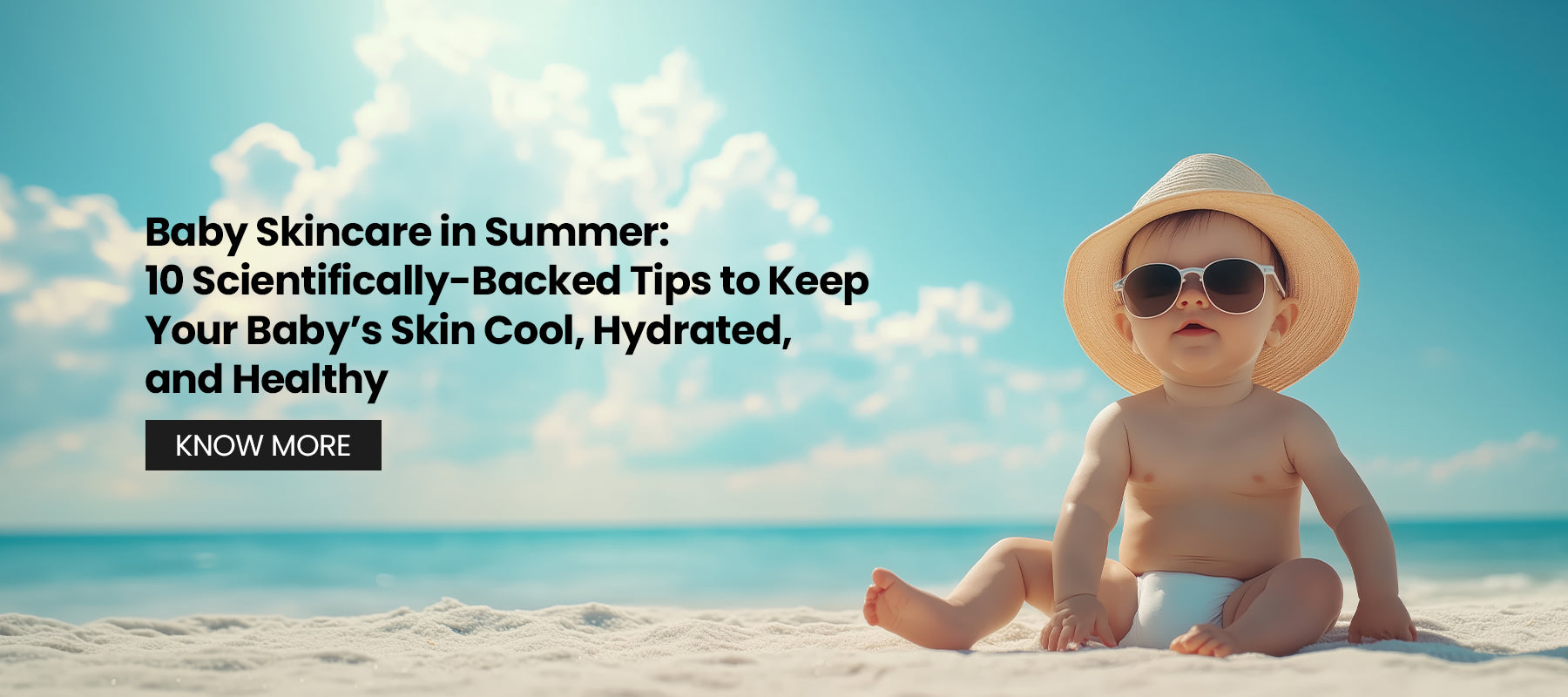 baby skincare in summer