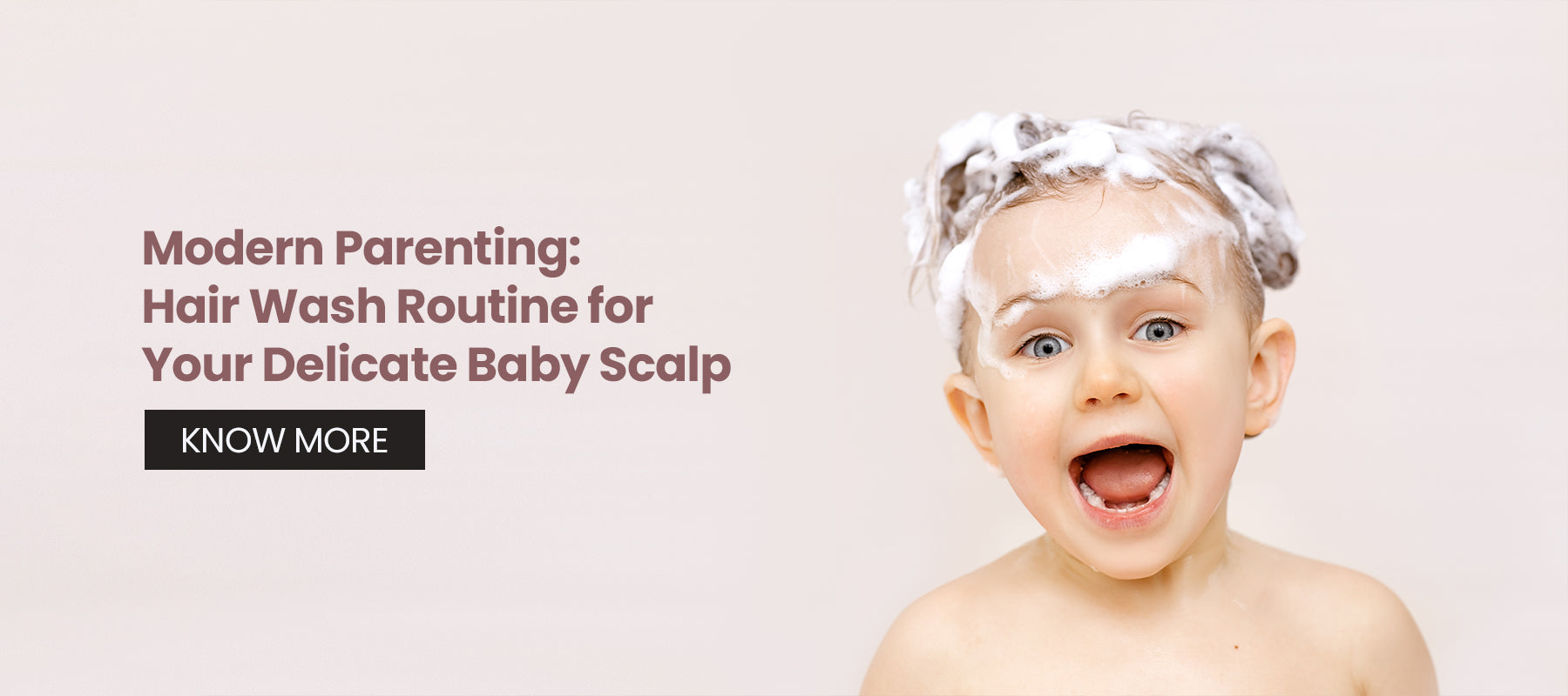 Modern Parenting: Hair Wash Routine for Your Delicate Baby Scalp