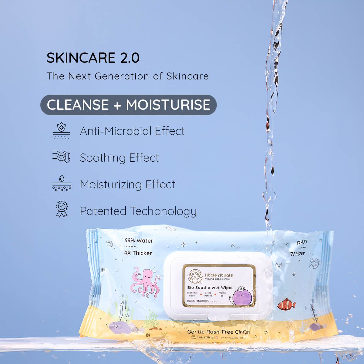 Bio Soothe Wet Wipes