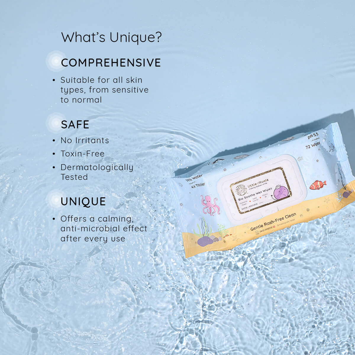 Bio Soothe Wet Wipes