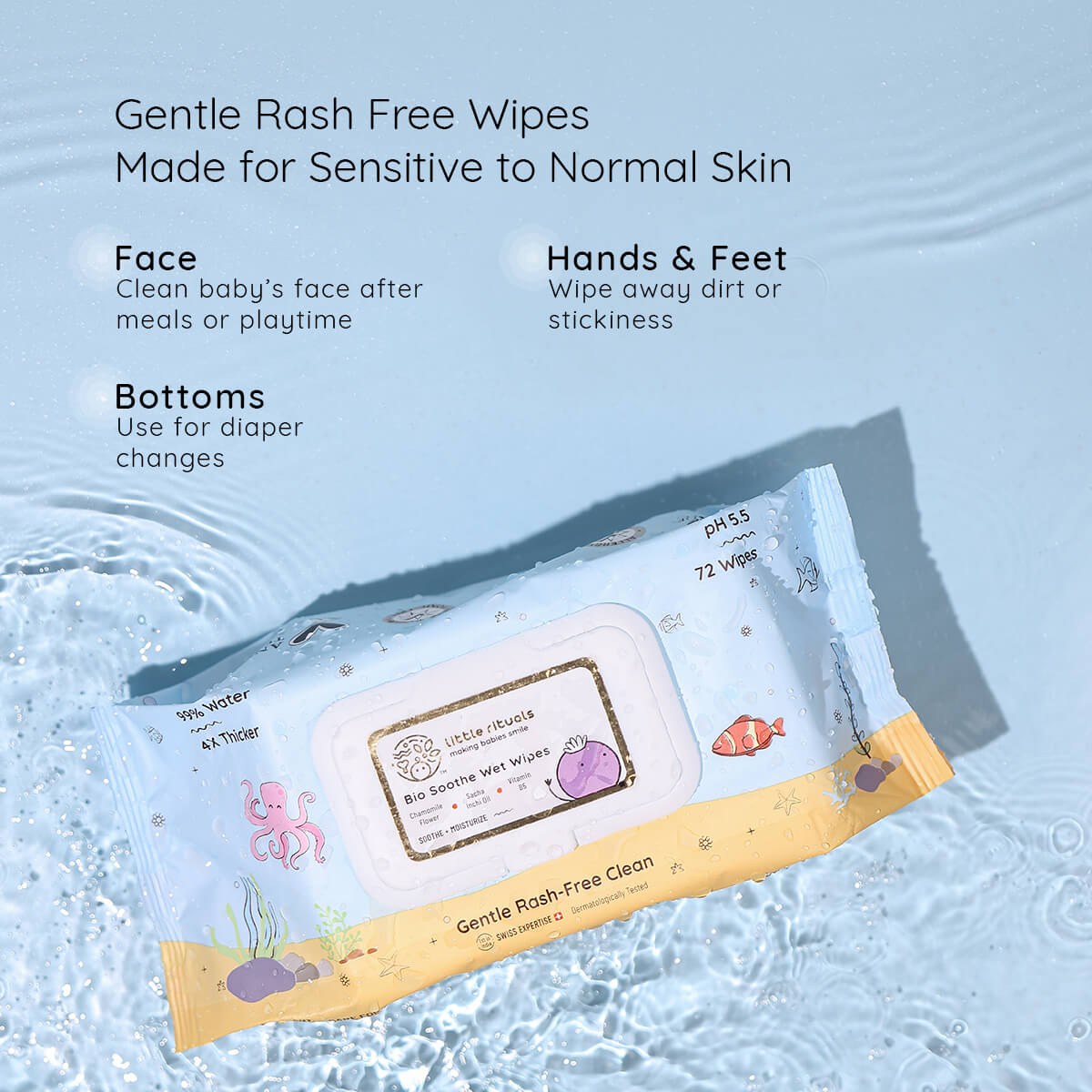 Bio Soothe Wet Wipes