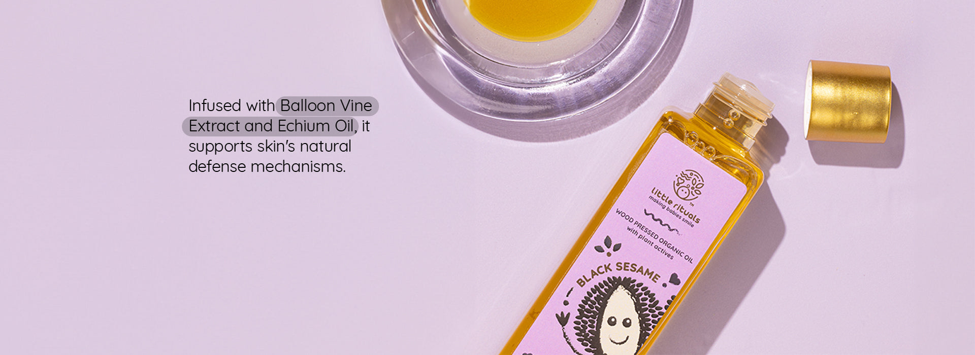 Ballon Vine Extract and Echium Oil