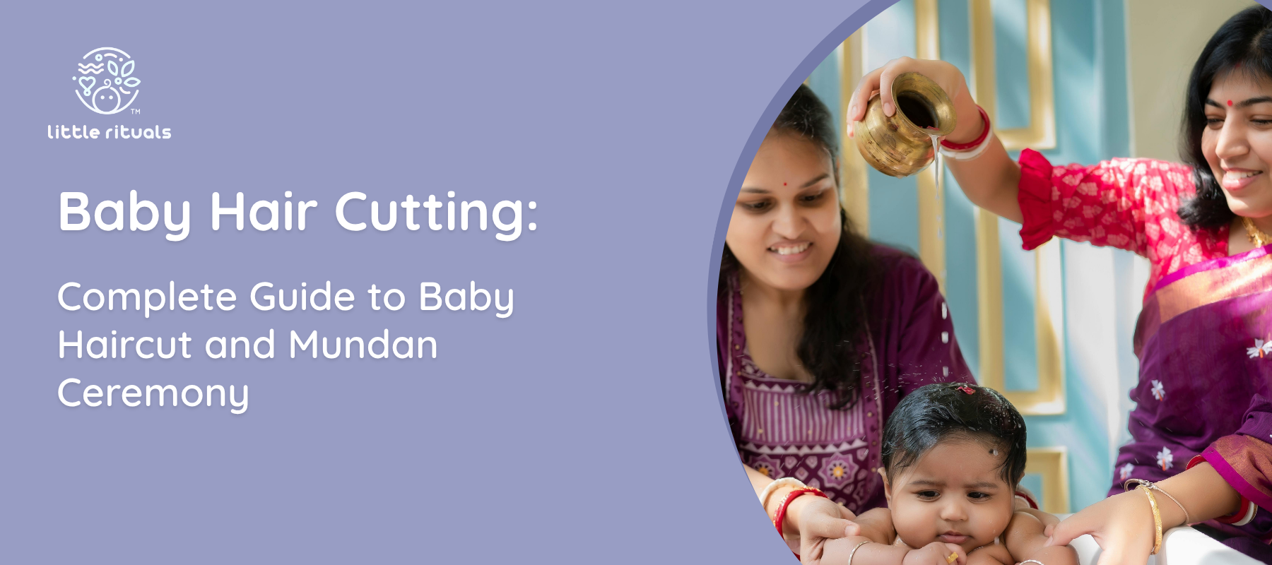 baby hair cutting