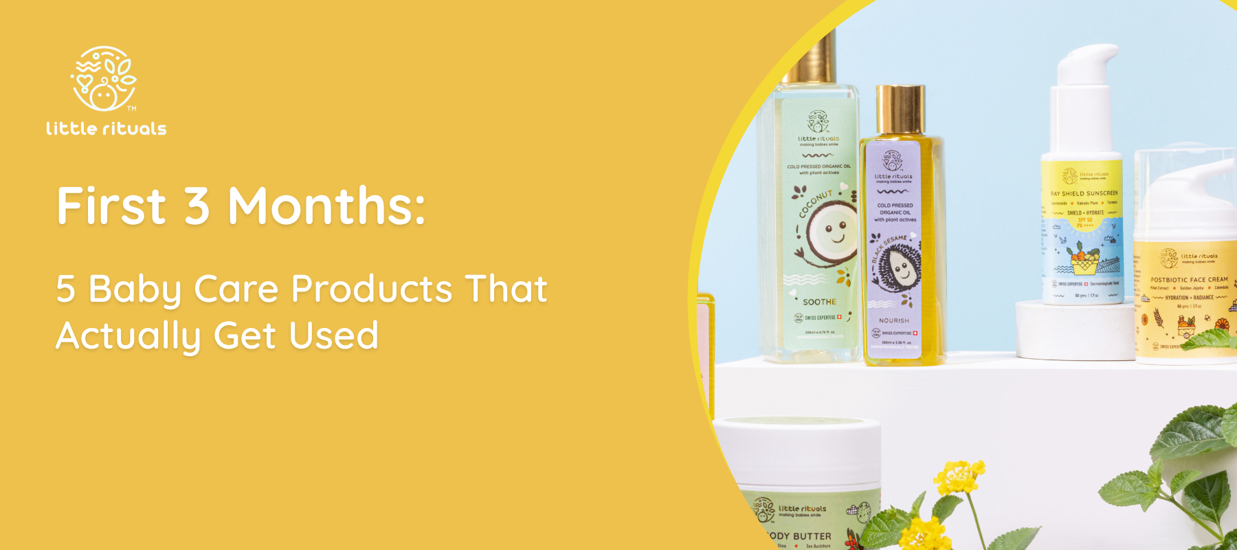 First 3 Months: 5 Baby Care Products That Actually Get Used