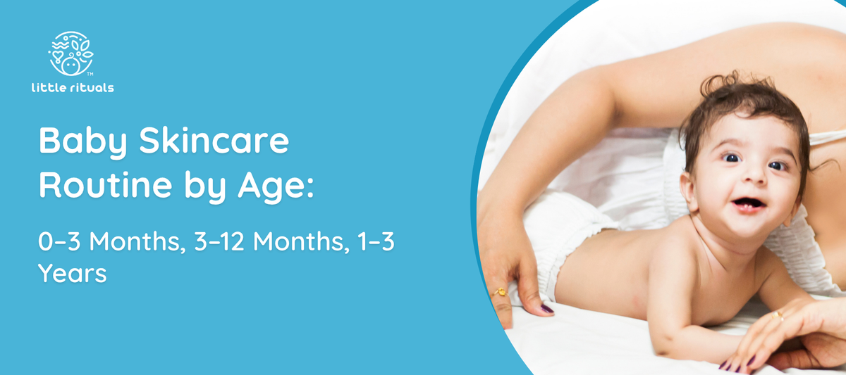 Baby Skincare Routine by Age: 
