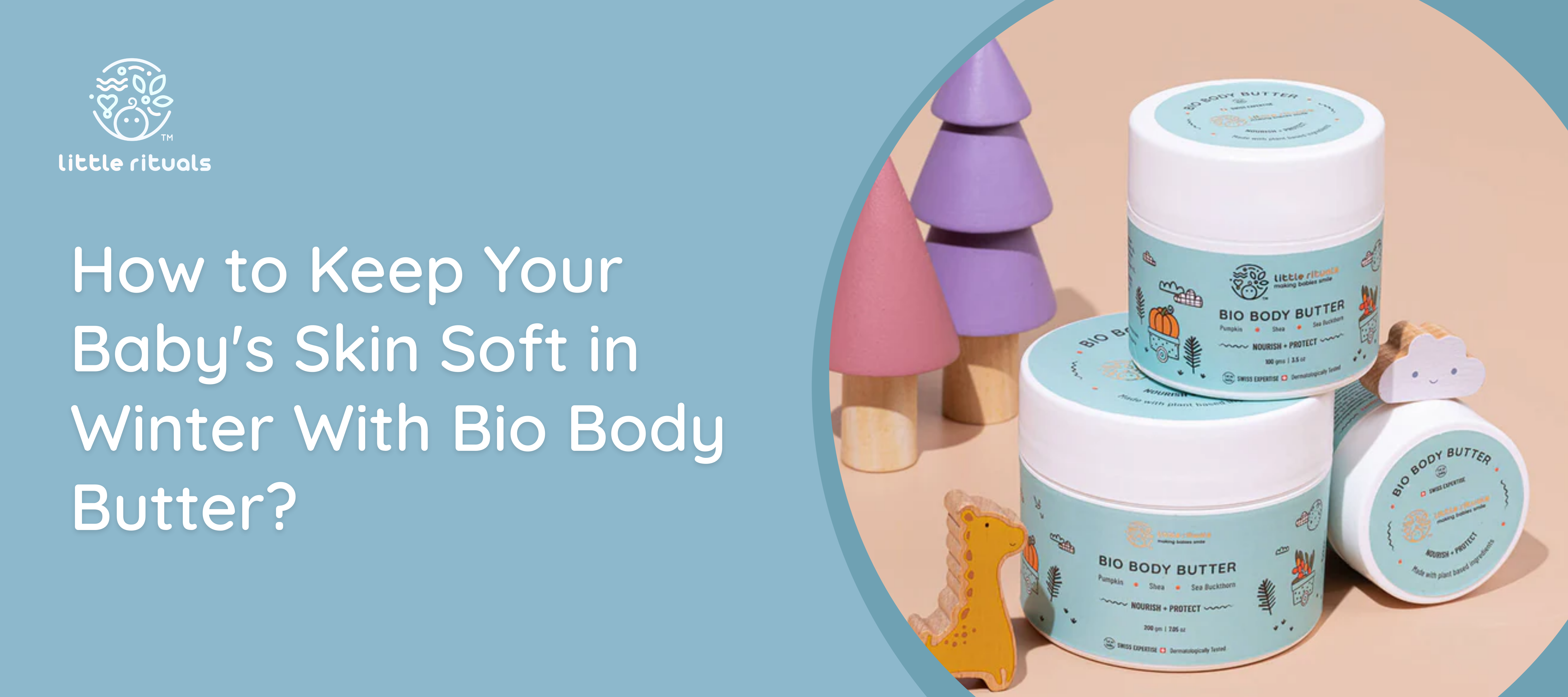 baby winter skin care bio body butter
