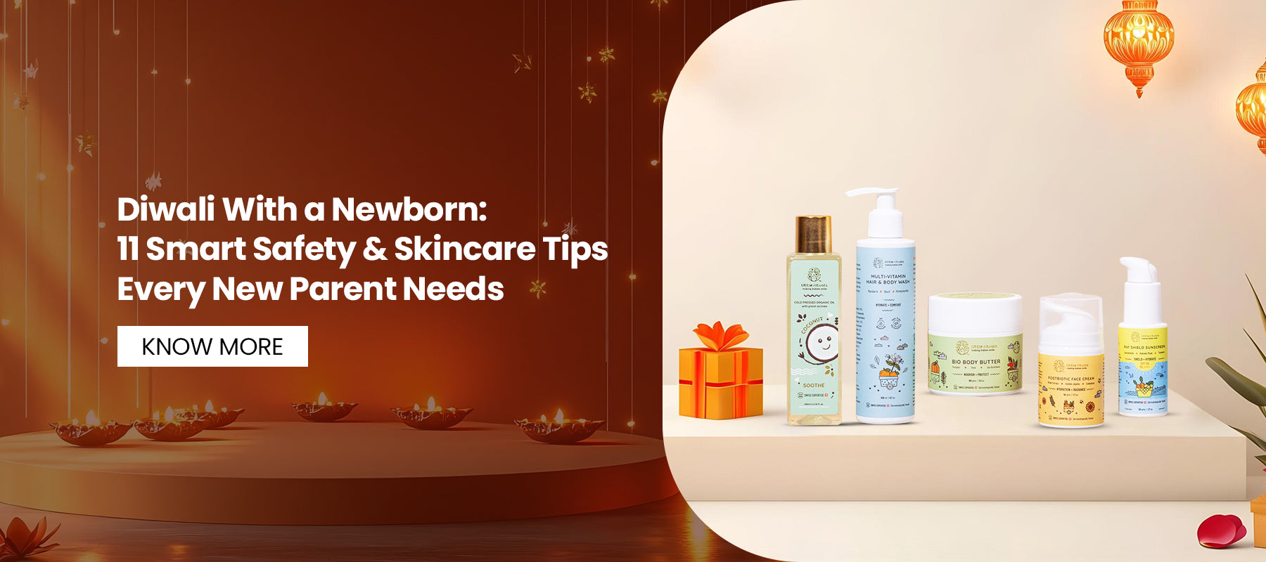 Diwali With a Newborn: 11 Smart Safety & Skincare Tips Every New Parent Needs