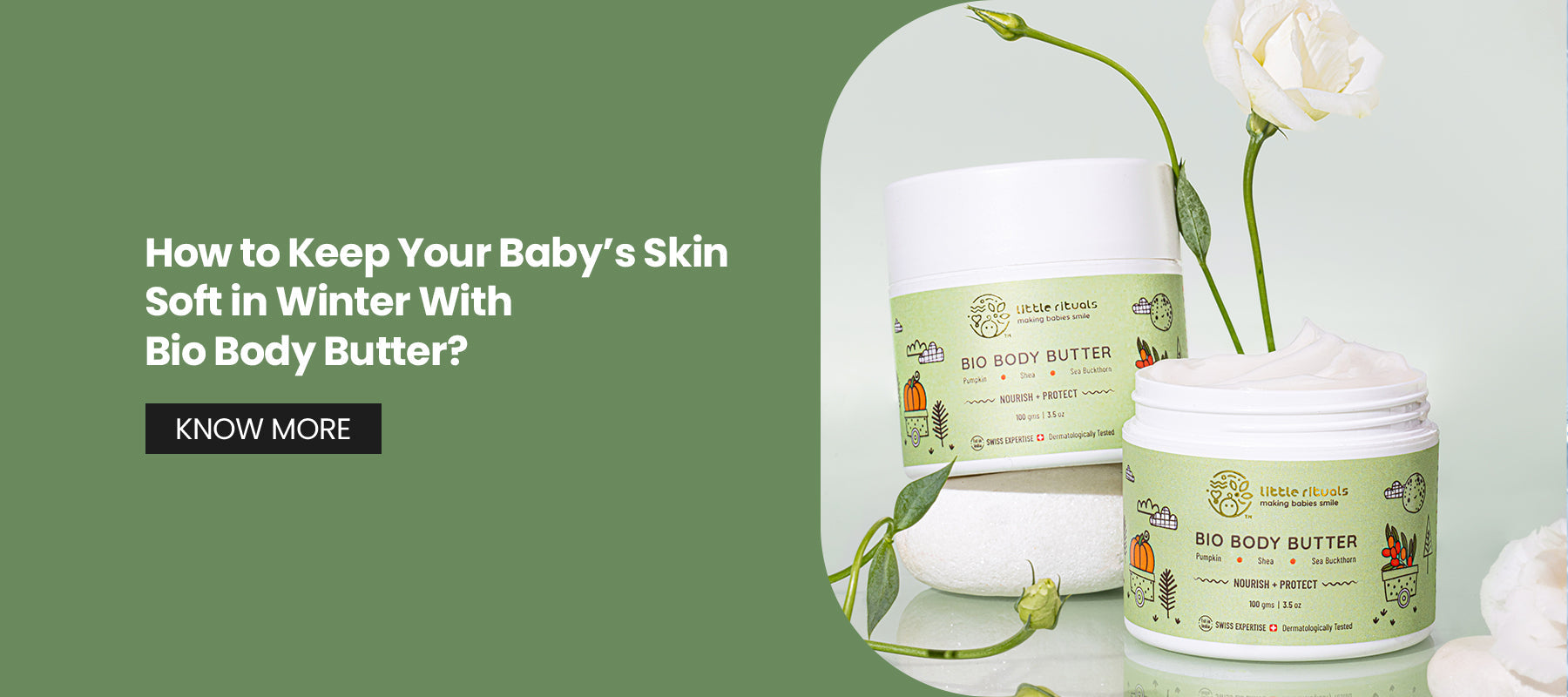 How to Keep Your Baby's Skin Soft in Winter With Bio Body Butter