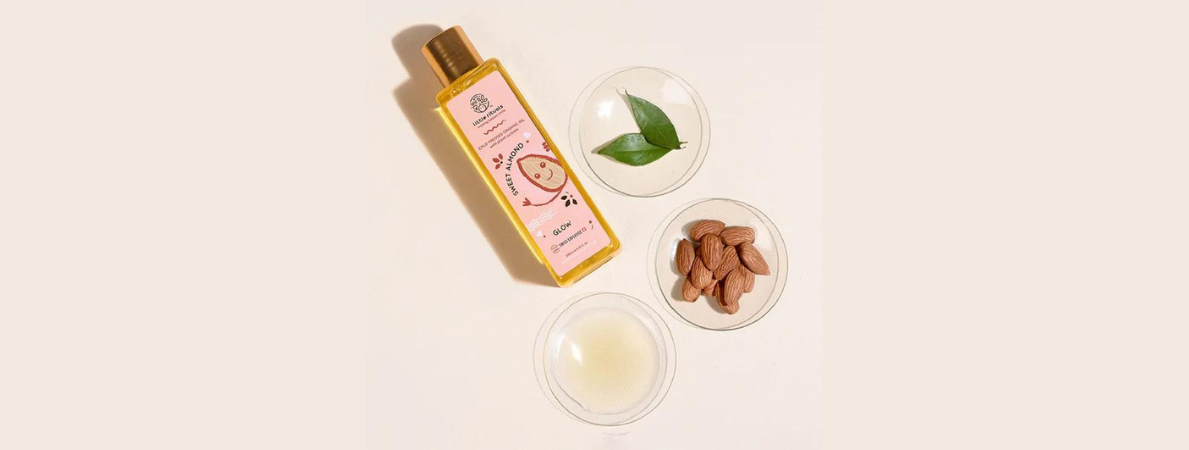 organic cold pressed almond oil