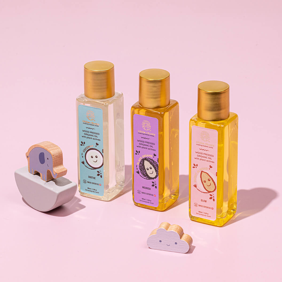 Little Rituals Little Rituals 100 ML Combo | Baby Care Products – Little Rituals
