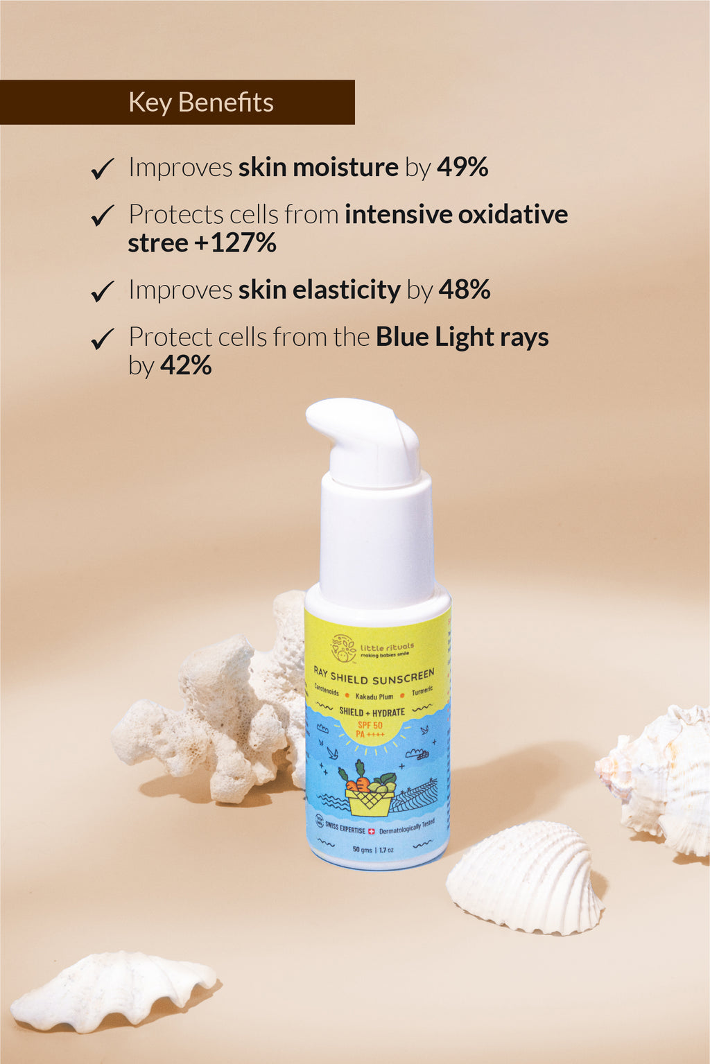 Little Rituals Ray Guard Buy Best Ray Shield Baby Sunscreen at Little Rituals