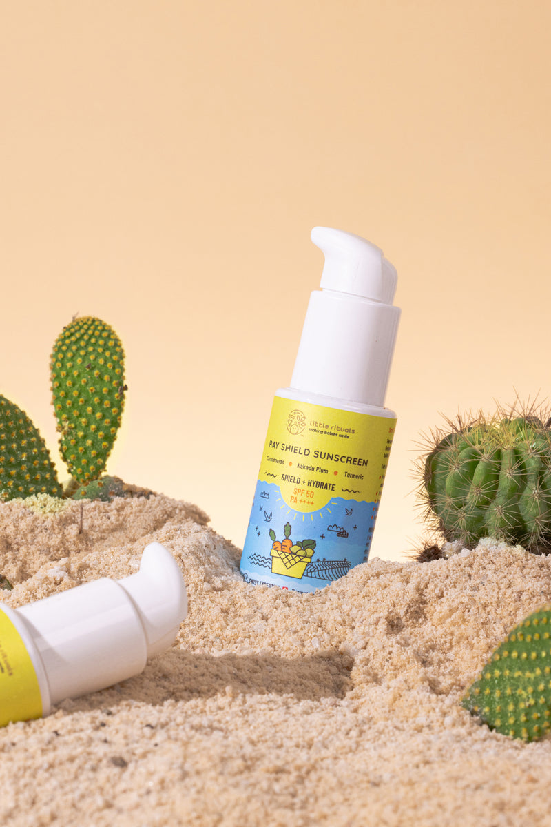 Little Rituals Ray Guard Buy Best Ray Shield Baby Sunscreen at Little Rituals