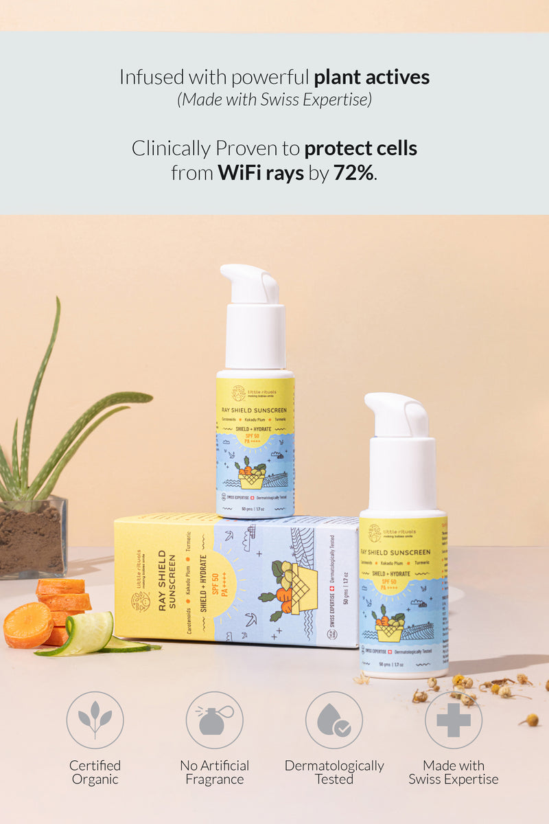 Little Rituals Ray Guard Buy Best Ray Shield Baby Sunscreen at Little Rituals