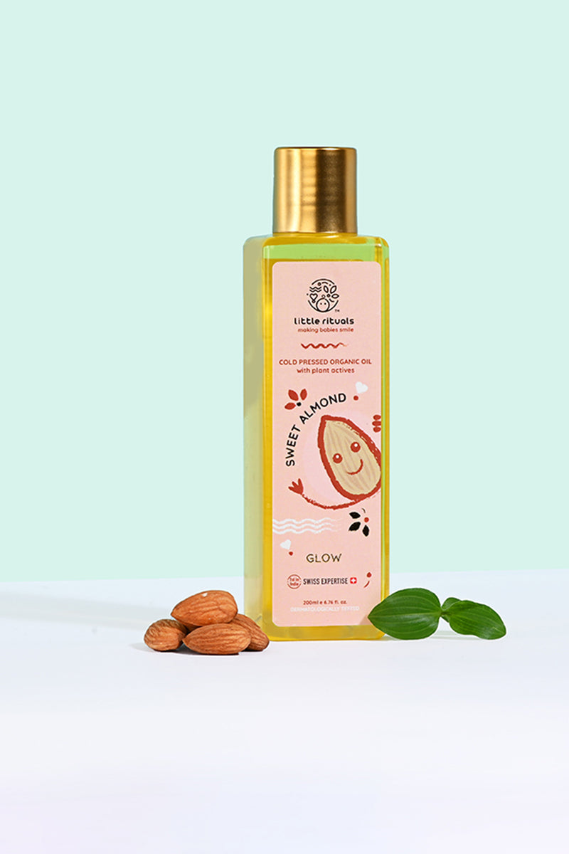 Cold Pressed Organic Sweet Almond Oil
